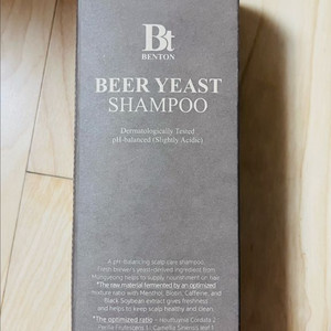 (새상품) 벤튼 맥주 효모 샴푸 500ml