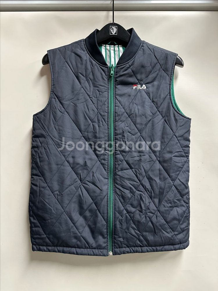 주니어 휠라 FILA 양면 경량 패딩 조끼 165--2