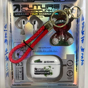 TWS-K40 블루투스 이어폰 & 곰돌이 키링 미개봉