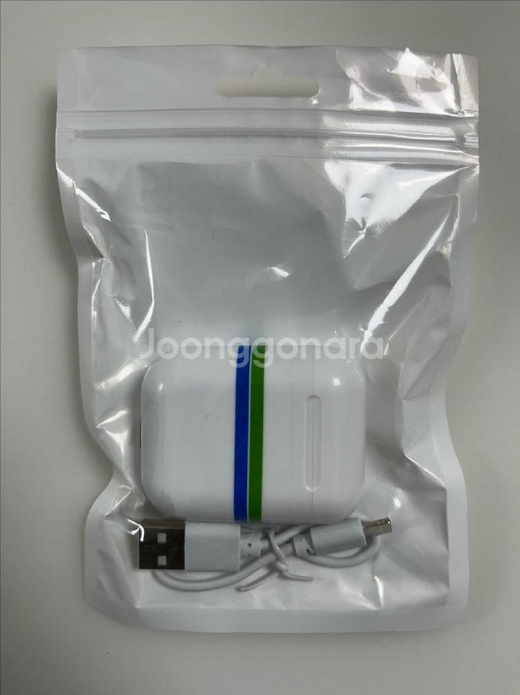 i12 TWS 블루투스 이어폰 미개봉--1