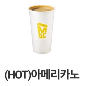 메가커피 핫 아메리카노