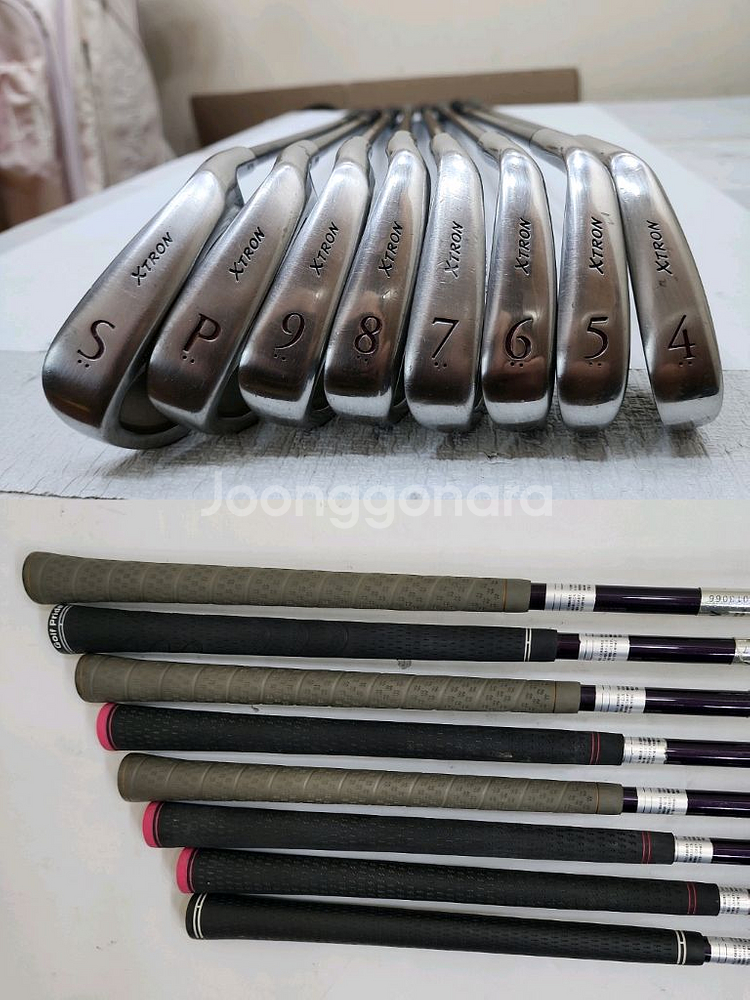 15만 엑스트론 아이언 캘러웨이 등 여성용 중고골프채 풀세트--2