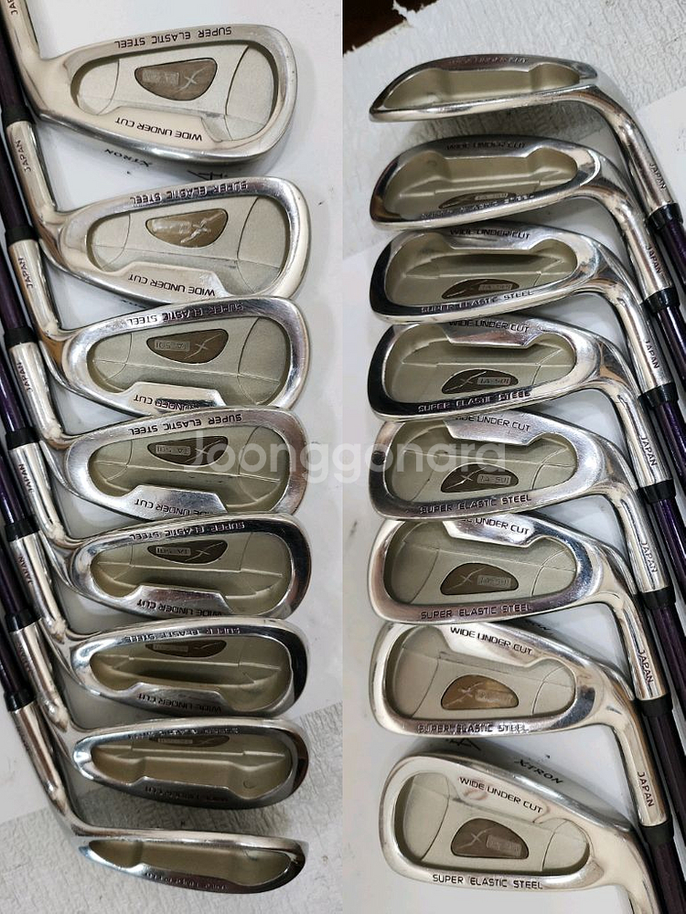 15만 엑스트론 아이언 캘러웨이 등 여성용 중고골프채 풀세트--4