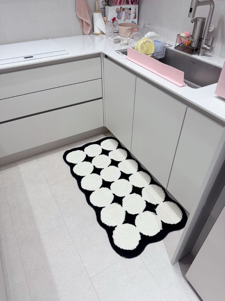 원형 패턴 러그 60*120cm--2