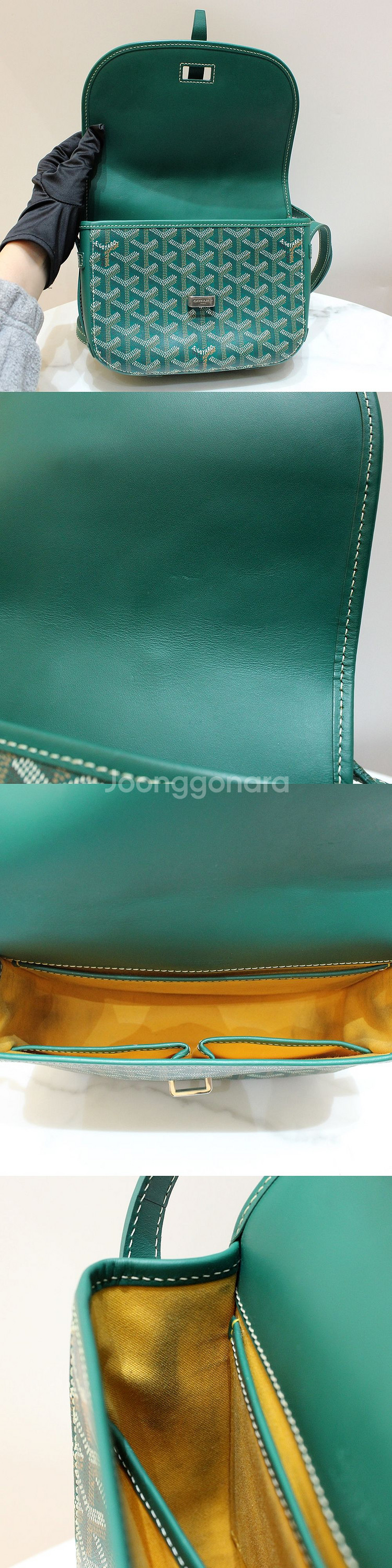 [명품다올동래] 고야드 벨베데르 PM 크로스백--4