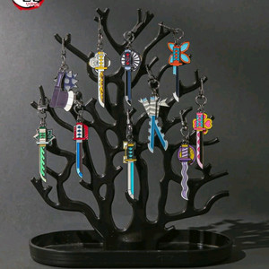 귀멸의 칼날 일륜도 키링