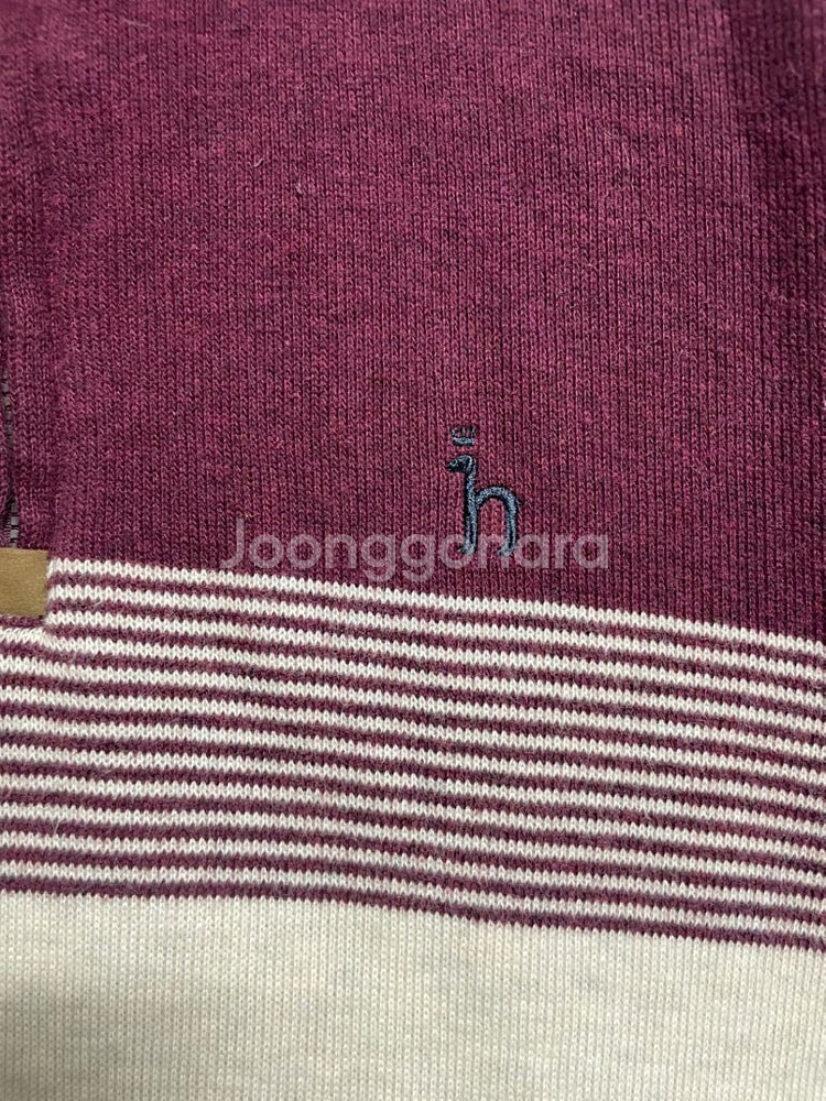 헤지스 반집업 티셔츠--6