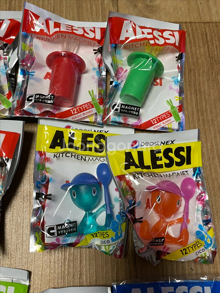 Alessi 냉장고자석 키친마그넷 알레시 풀세트 12종--2