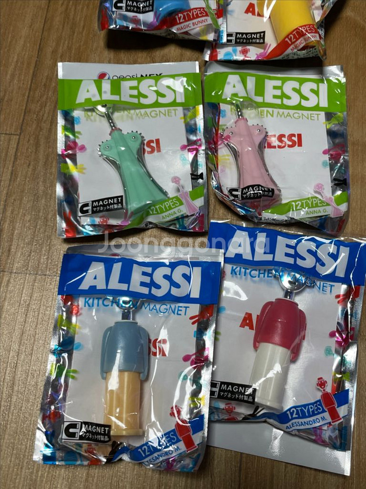 Alessi 냉장고자석 키친마그넷 알레시 풀세트 12종--3
