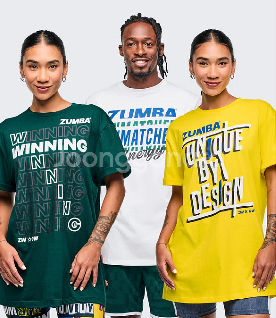 줌바 공용티 새상품--0