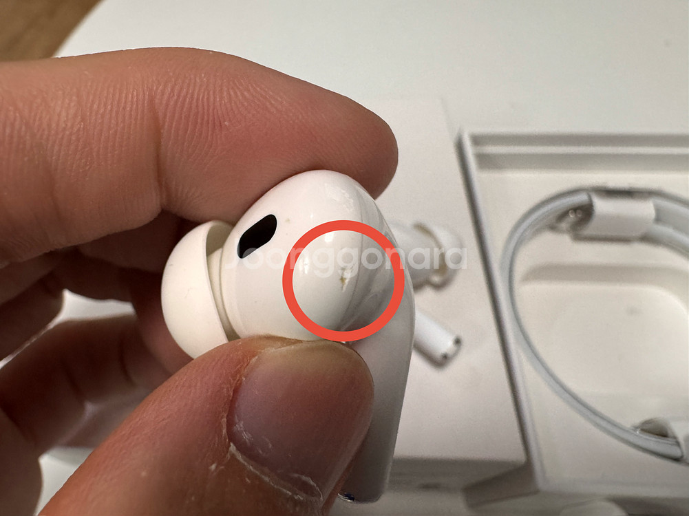 에어팟 프로 2세대 풀박스(라이트닝, 보증만료)--2