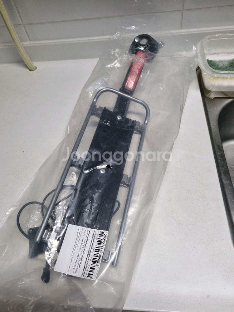 자전거 짐받이 + 가방 + 안장 세트--2