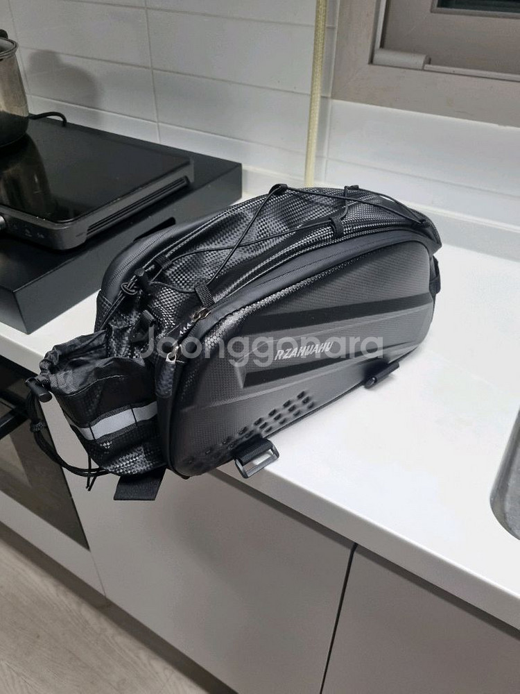 자전거 짐받이 + 가방 + 안장 세트--1