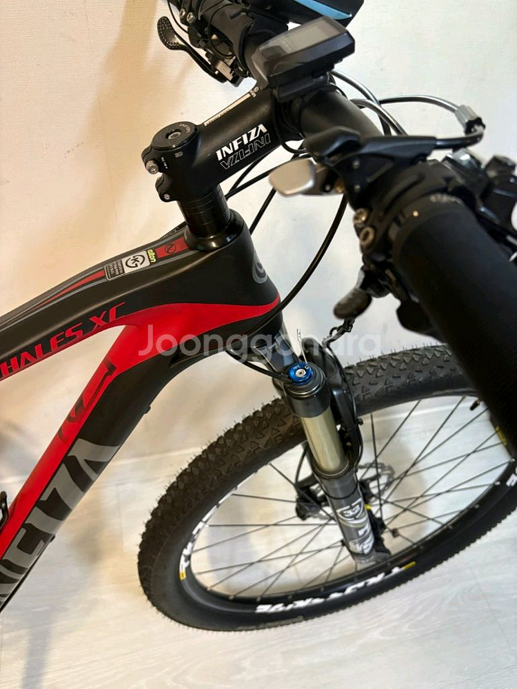 풀카본 MTB 산악 자전거 33단기어 사이즈M(17)--1