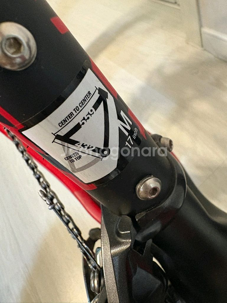 풀카본 MTB 산악 자전거 33단기어 사이즈M(17)--4