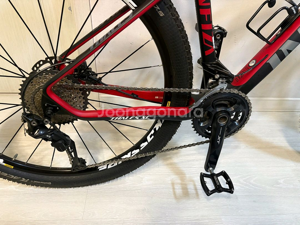 풀카본 MTB 산악 자전거 33단기어 사이즈M(17)--3