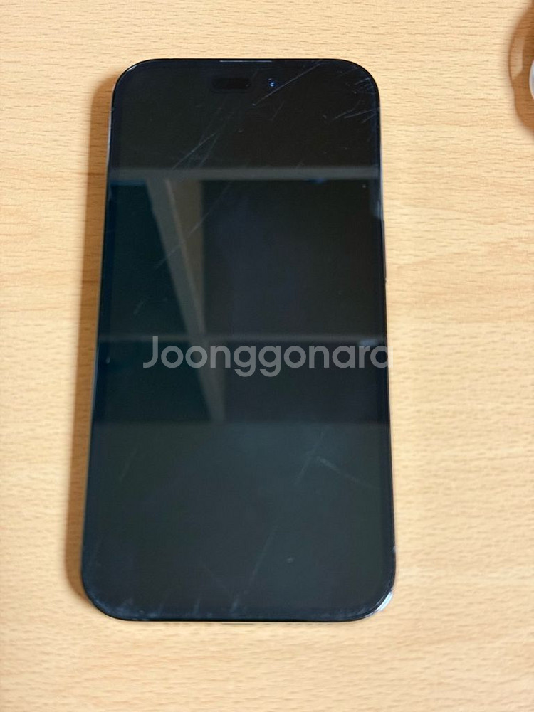 애케플 아이폰 14 프로 블랙 128GB--2