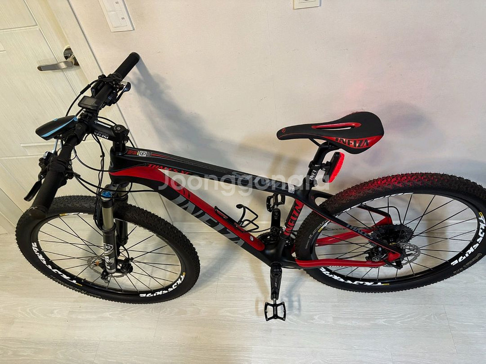 풀카본 MTB 산악 자전거 33단기어 사이즈M(17)--5