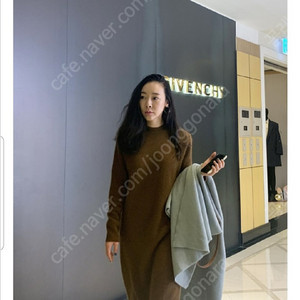 라온 뮤에라 니트 원피스