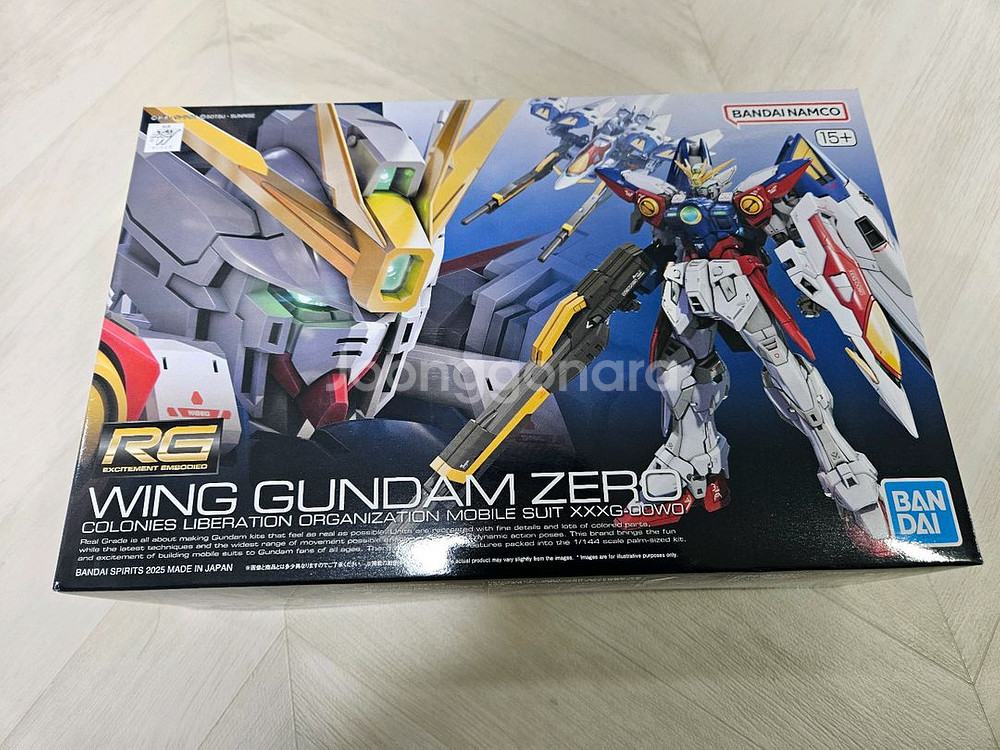 RG 윙건담 제로 건담 프라모델--0