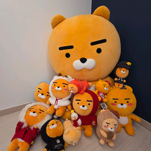 라이언 인형 세트 (16개정도)