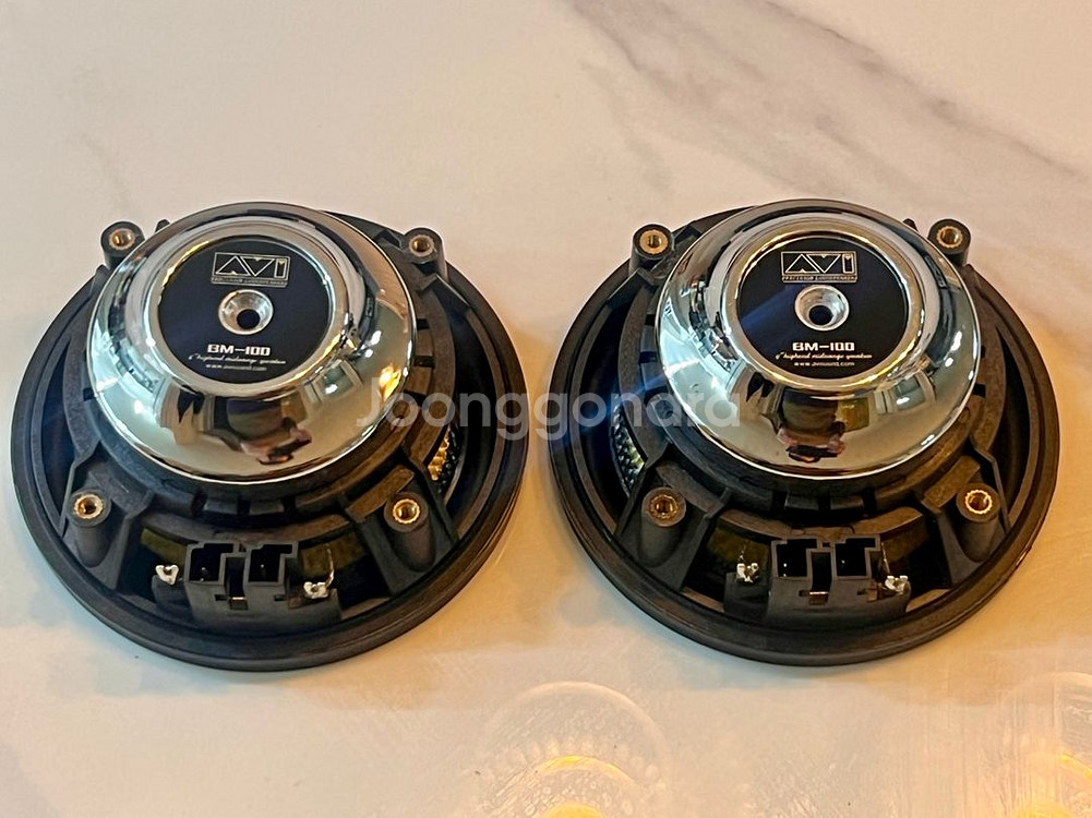 BMW 순정 AVI 스피커 세트--3