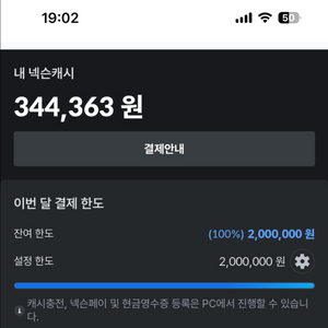 넥슨캐시 40만원