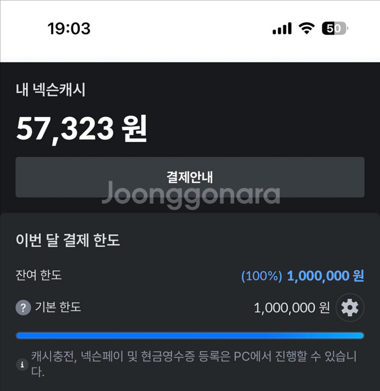 넥슨캐시 40만원--1