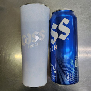 [새상품] 카스 ICE 변온컵(잔)