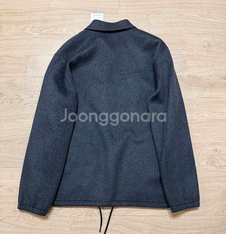 띠어리 더블페이스 울 캐시미어 코치 자켓 L 105 정핏 새제품--4