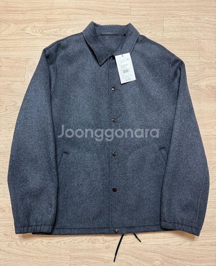 띠어리 더블페이스 울 캐시미어 코치 자켓 L 105 정핏 새제품--0