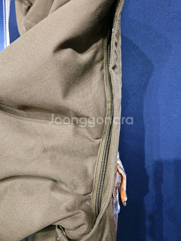 아디다스 글루바인 콜라보 카멜배색 남성 110~115 야상점퍼 자켓--8