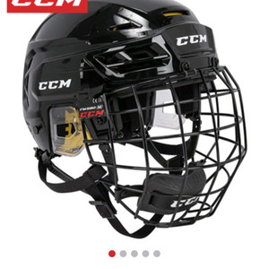 아이스하키 헬멧 CCM TACKS 210 Combo (black) / XS 사이즈