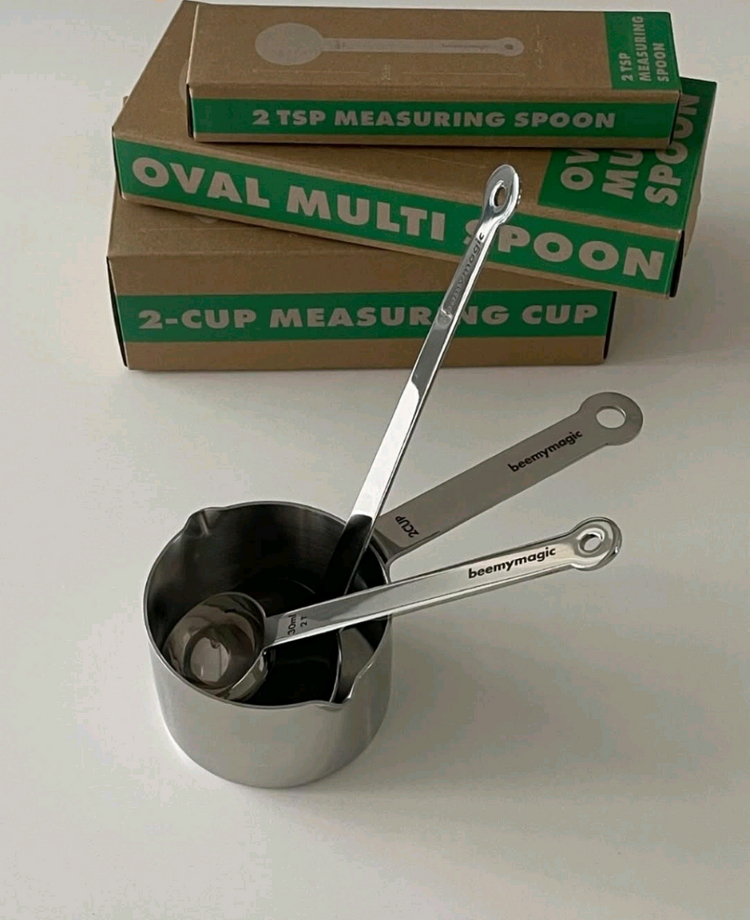 비마이매직 계량컵계량스푼오발스푼 일괄판매--1