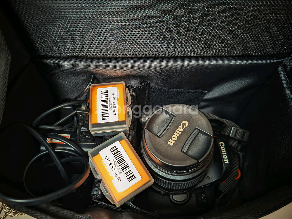 캐논 EOS 750D(컷 수 민트급), 18-55mm 렌즈 판매합니다.--3