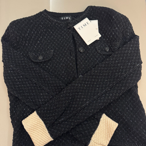 타임 니트 가디건