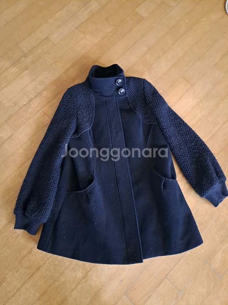 여성코트Miss Sixty블랙 코트--0