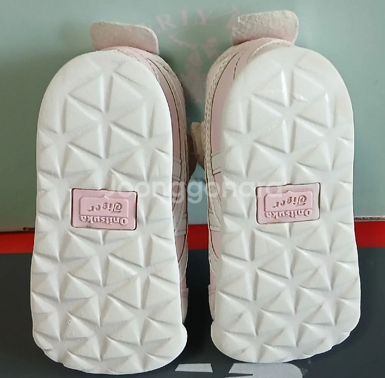 오니츠카타이거 키즈 정품 130핑크운동화--8