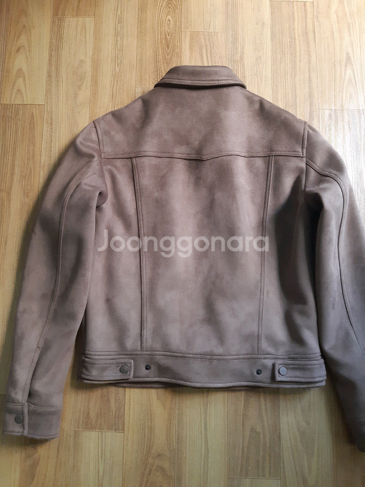 자라 스웨이드 코치자켓 셔츠자켓 매장정품--1