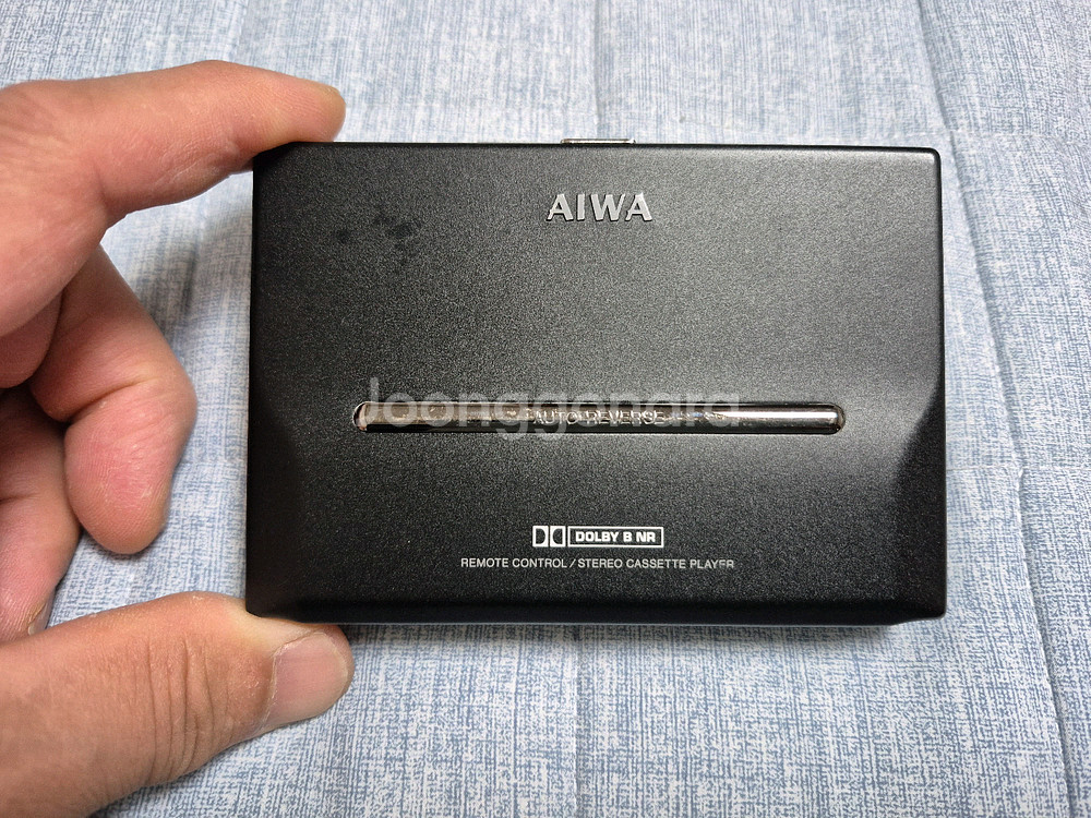 AIWA HS-PL55 블랙색상 판매합니다.--1