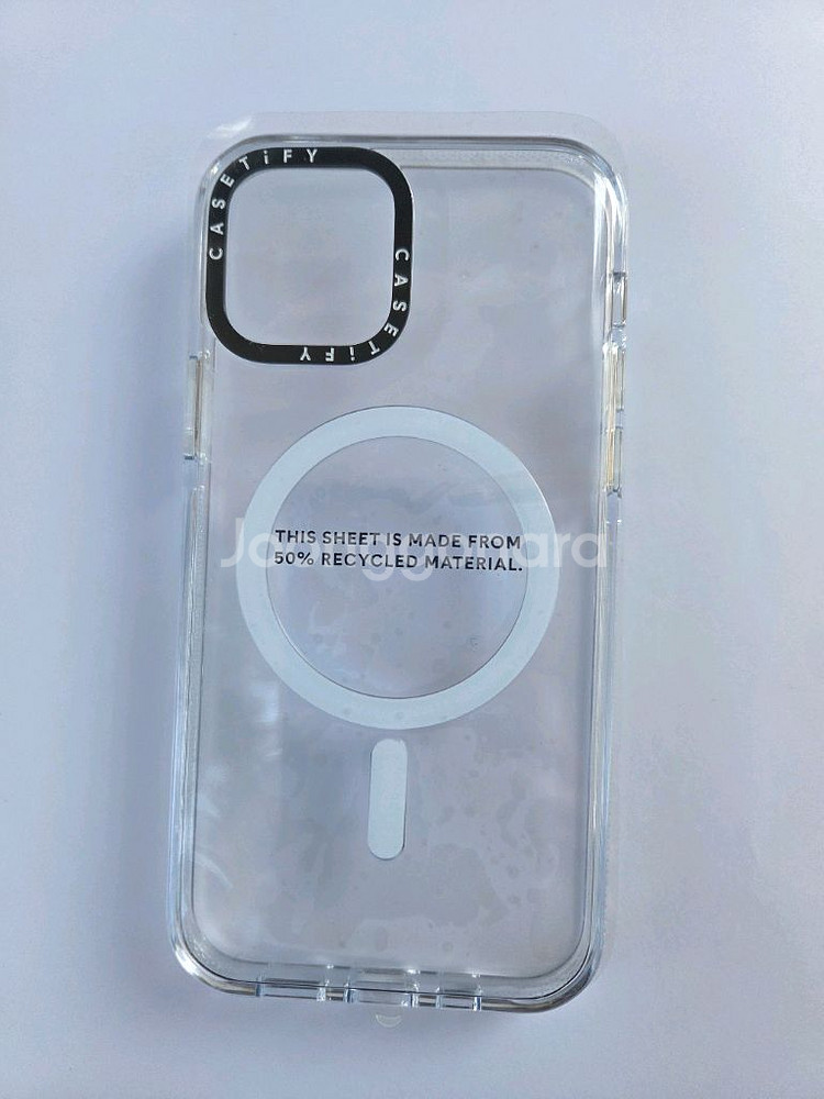 아이폰 12프로 케이스티파이 맥세이프 투명 케이스 미사용 새제품--0
