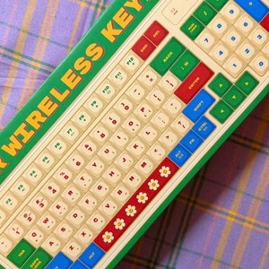 위글위글 저소음 기계식 무선키보드