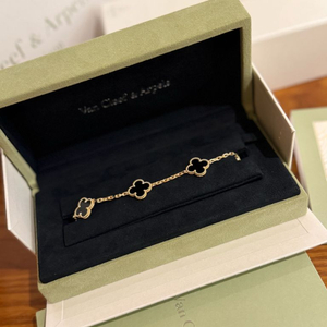 반클리프 아펠 알함브라 블랙 오닉스 팔찌