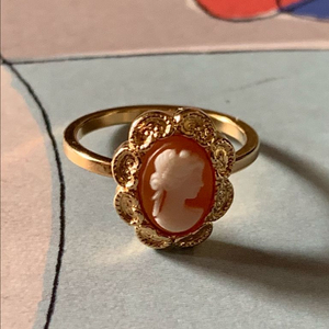 빈티지 avon 카메오 반지