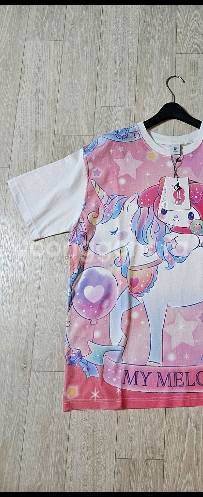 마이멜로디 유니콘 티셔츠 오버핏--4