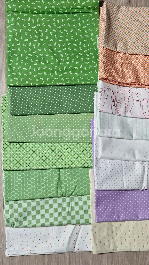 라일리브레이크.미국퀼트원단 15종 총 15마입--0