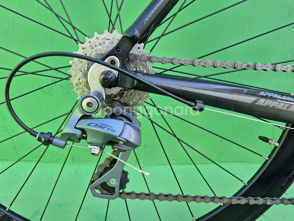 2017년 XRS 490 로드 자전거 16단 블랙--8