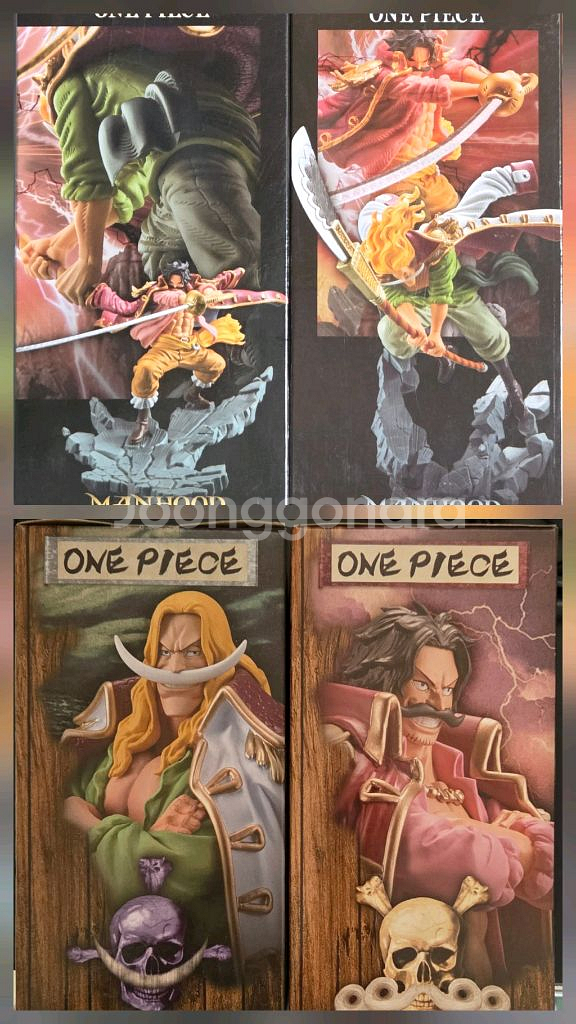 반프레스토 원피스 로저,흰수염 맨후드 그랜드라인 피규어--1