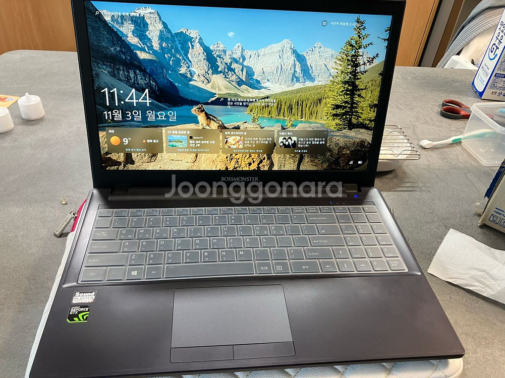 한성 보스몬스터 xh57 게이밍 노트북--0