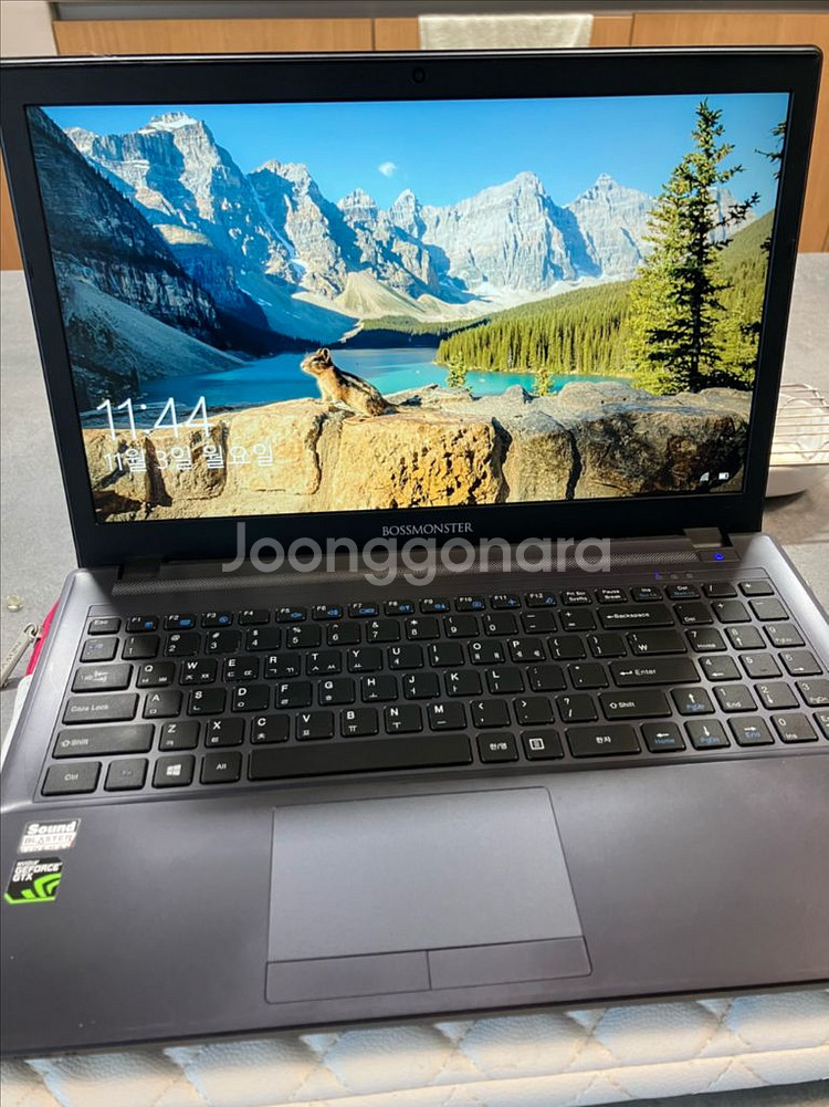 한성 보스몬스터 xh57 게이밍 노트북--9